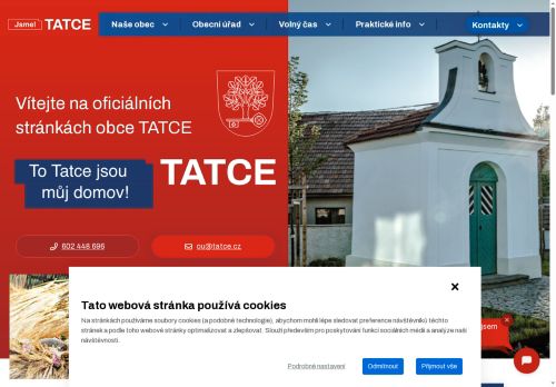 Zobrazit webové stránky Obecní úřad Tatce