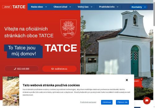 Zobrazit webové stránky Obecní úřad Tatce