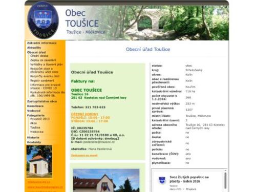 Obecní úřad Toušice