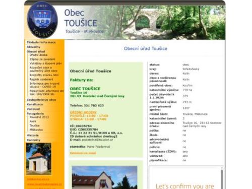Obecní úřad Toušice