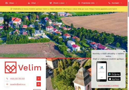 Zobrazit webové stránky Obecní úřad Velim
