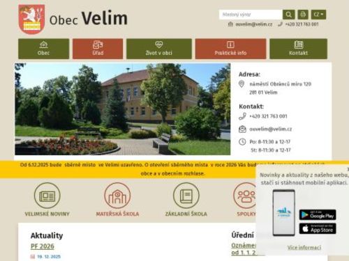 Obecní úřad Velim