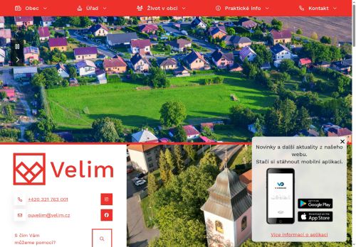 Zobrazit webové stránky Obecní úřad Velim