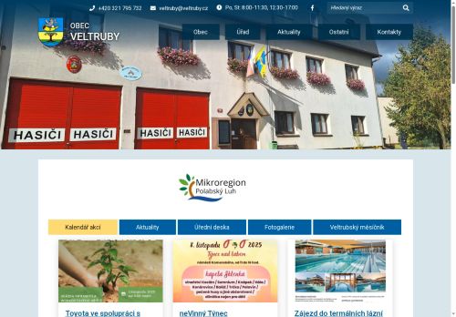 Zobrazit webové stránky Obecní úřad Veltruby
