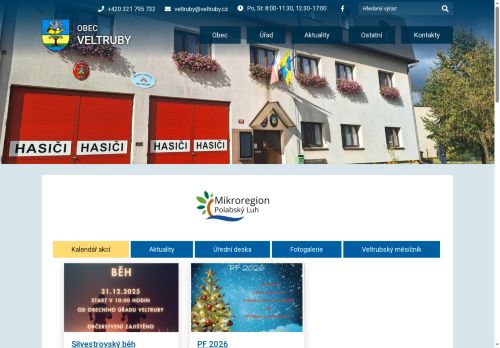 Zobrazit webové stránky Obecní úřad Veltruby
