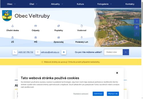 Zobrazit webové stránky Obecní úřad Veltruby