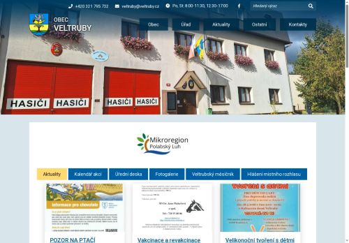 Zobrazit webové stránky Obecní úřad Veltruby