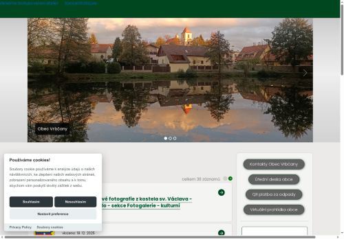 Zobrazit webové stránky Obecní úřad Vrbčany