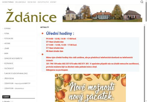 Zobrazit webové stránky Obecní úřad Ždánice