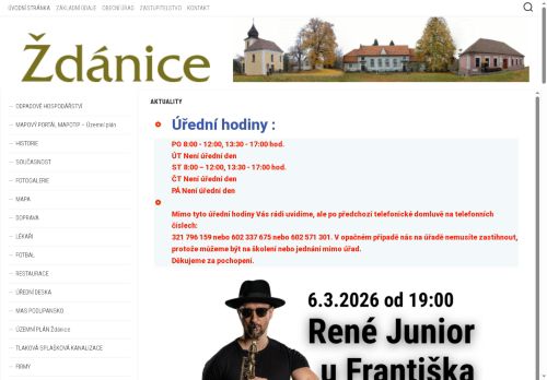 Zobrazit webové stránky Obecní úřad Ždánice
