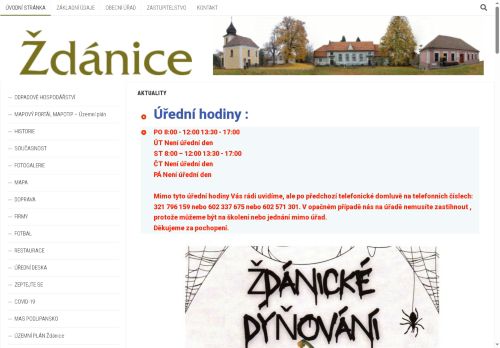 Zobrazit webové stránky Obecní úřad Ždánice