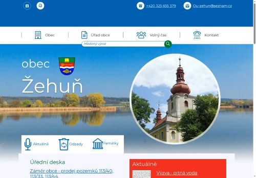 Zobrazit webové stránky Obecní úřad Žehuň