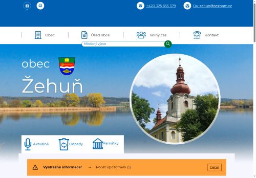 Zobrazit webové stránky Obecní úřad Žehuň