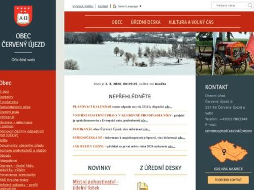 Obecní úřad Červený Újezd