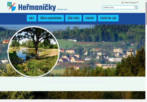 Zobrazit webové stránky Obecní úřad Heřmaničky