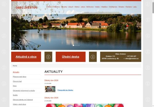 Zobrazit webové stránky Obecní úřad Zvěstov