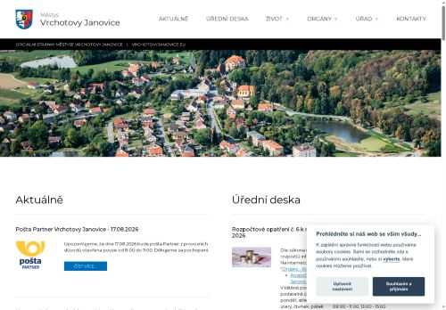 Zobrazit webové stránky Úřad městyse Vrchotovy Janovice