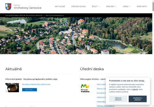 Zobrazit webové stránky Úřad městyse Vrchotovy Janovice