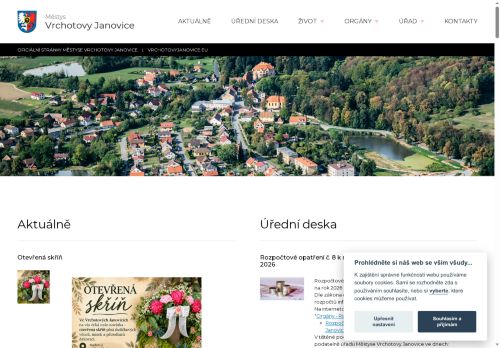 Zobrazit webové stránky Úřad městyse Vrchotovy Janovice