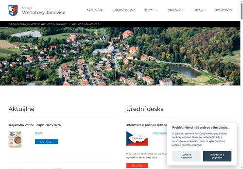 Zobrazit webové stránky Úřad městyse Vrchotovy Janovice