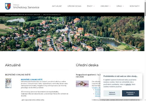 Zobrazit webové stránky Úřad městyse Vrchotovy Janovice