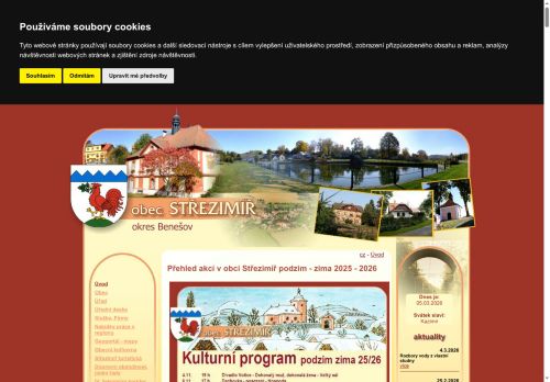 Zobrazit webové stránky Obecní úřad Střezimíř