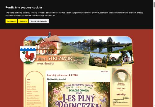 Zobrazit webové stránky Obecní úřad Střezimíř