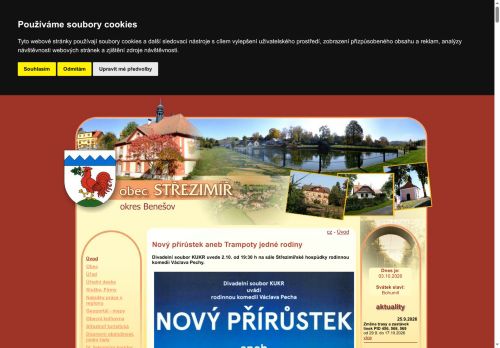 Zobrazit webové stránky Obecní úřad Střezimíř