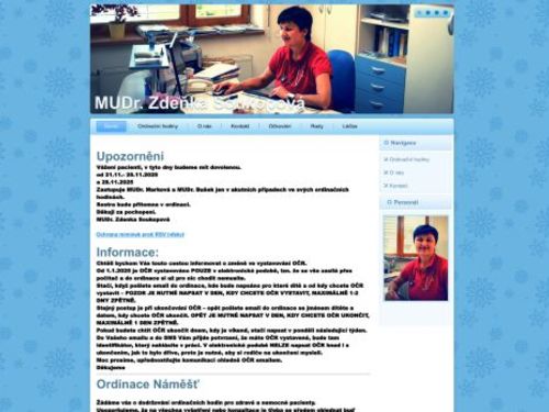 Praktický lékař pro děti a dorost - MUDr. Zdeňka Soukopová