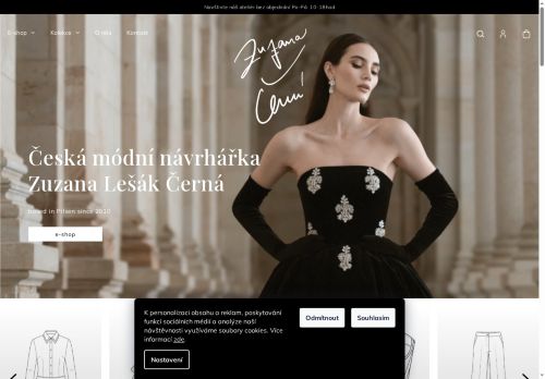 Webové stránky Zuzana Lešák Černá s.r.o., Plzeň