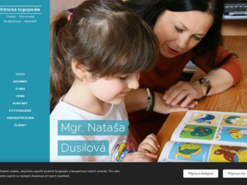 Logopedie - PaedDr. Naděžda Dusilová, Mgr. Nataša Dusilová