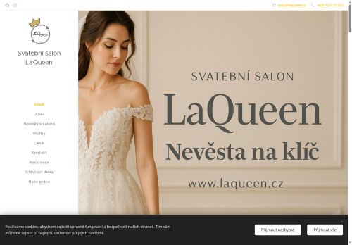 Zobrazit webové stránky Svatební salon LaQuenn