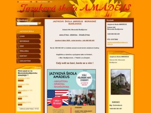 Jazyková škola AMÁDEUS Moravské Budějovice Mgr. Kateřina Schmolzová