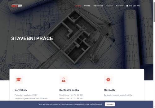 Zobrazit webové stránky Radek Soural, R-F stav