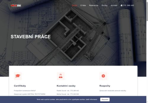 Zobrazit webové stránky Radek Soural, R-F stav