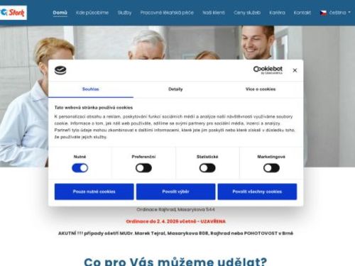 Praktický lékař pro dospělé - MUDr. Josef Štork