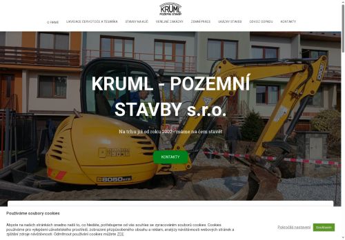 KRUML - POZEMNÍ STAVBY s.r.o. nabízí práci na pozici Řidič, skupina C v obci Plzeň