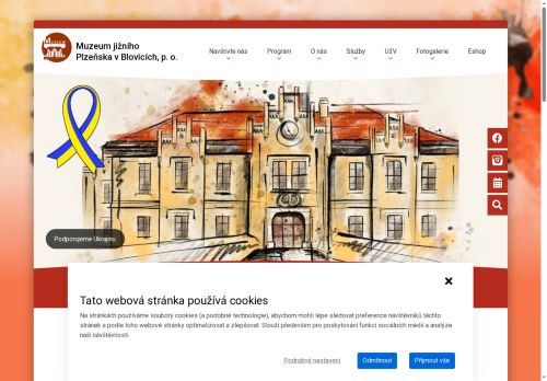 Zobrazit webové stránky Muzeum jižního Plzneňska v Blovicích