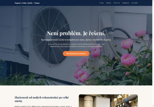 Zobrazit webové stránky Topení, voda, kotle Němec