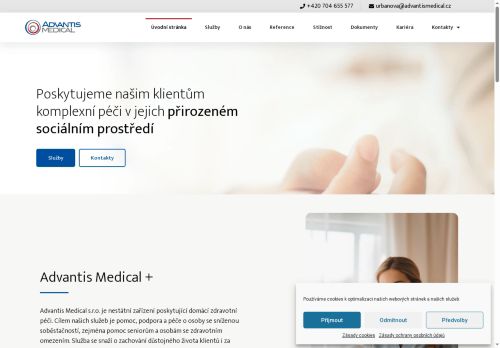 Zobrazit webové stránky Advantis Medical s.r.o.
