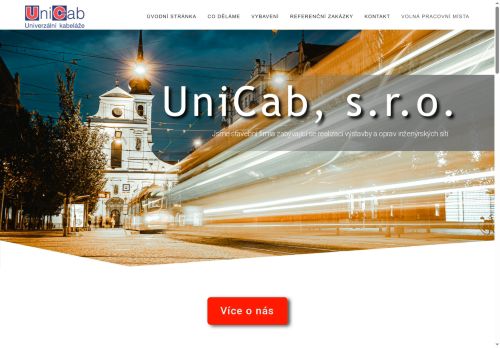 Zobrazit webové stránky UniCab, s.r.o.