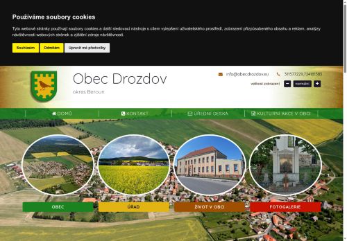 Zobrazit webové stránky Obecní úřad Drozdov