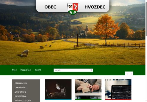 Zobrazit webové stránky Obecní úřad Hvozdec