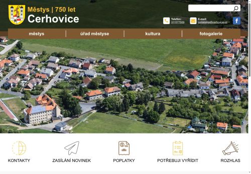 Zobrazit webové stránky Úřad městyse Cerhovice