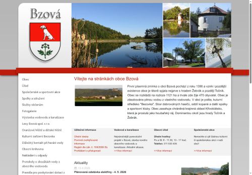 Zobrazit webové stránky Obecní úřad Bzová