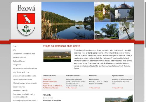 Zobrazit webové stránky Obecní úřad Bzová