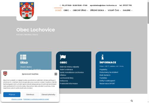 Zobrazit webové stránky Obecní úřad Lochovice