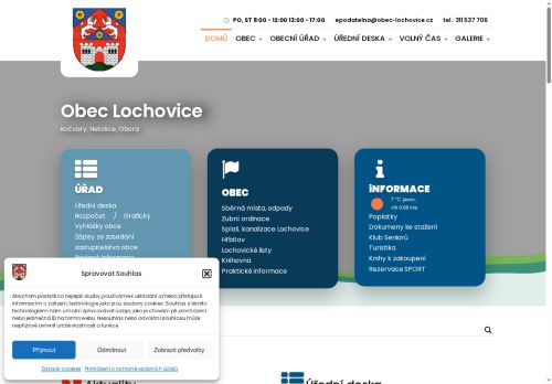 Zobrazit webové stránky Obecní úřad Lochovice