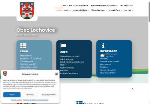 Zobrazit webové stránky Obecní úřad Lochovice