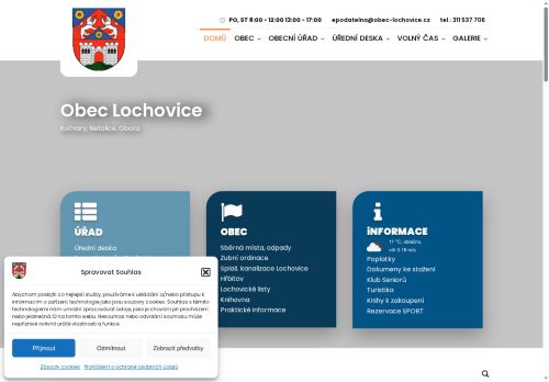 Zobrazit webové stránky Obecní úřad Lochovice
